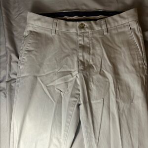 Dockers Gray Dress Pants Flat Front Design